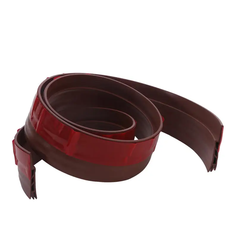 ドア隙間シールストリップ木製ドア防風防塵防音ドアストッパー自己粘着ドア下ゴムストリップ