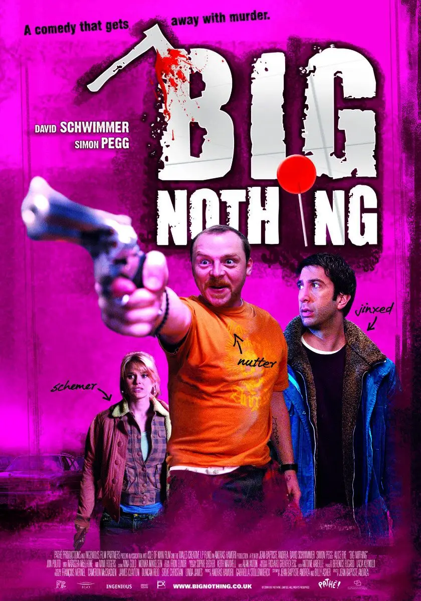 Movie Big Nothing (2006) Art SILK POSTER Wall Art Home Decorative painting