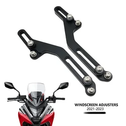 2023 For HONDA NC750X Windscreen Adjusters Airflow Adjustable Windscreen Wind Bracket For HONDA NC 750X NC750 X 2021 2022