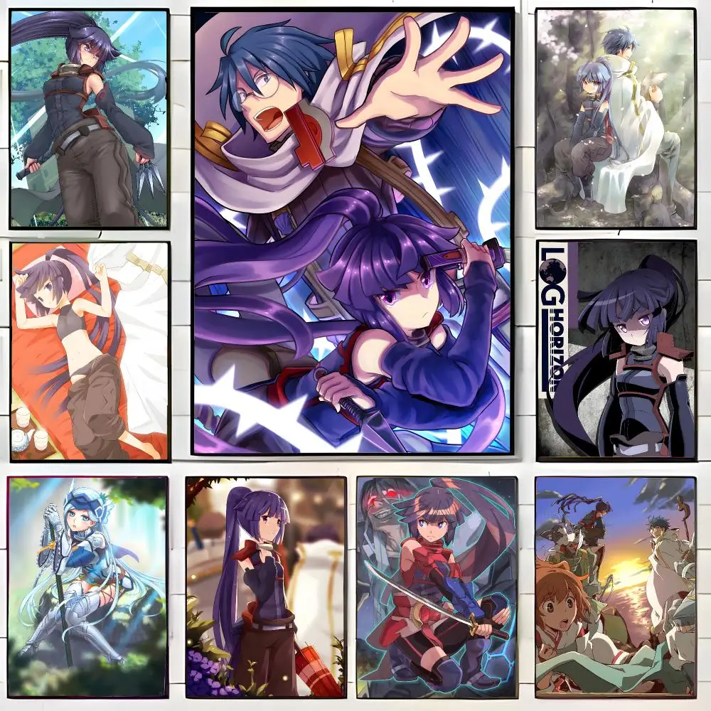 strategic anime L-Log Horizon Poster Wall Art Print Decorative Mural Home Decor Gift Unframed