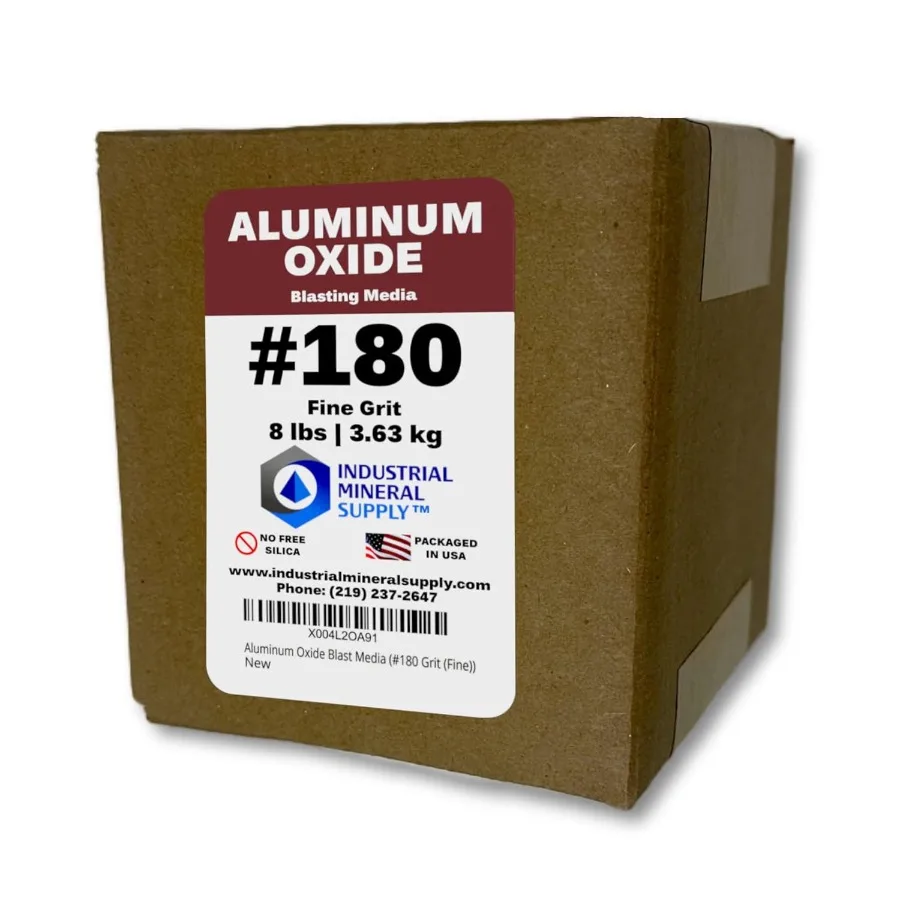 

Aluminum Oxide Blast Media #180 Grit (Fine )
