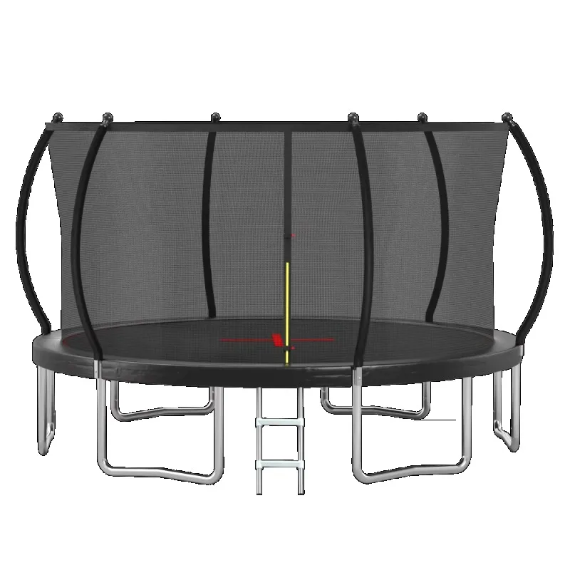 

Trampoline Black Mat And Enclosure Net For Trampoline Park Stable High Bounce For Recreational Activity