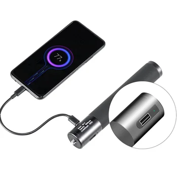BG-3 10000 Power Bank Selfie Stick Handle for Gopro Hero Smartphone Camera USB-A /Type-c Dual Interface