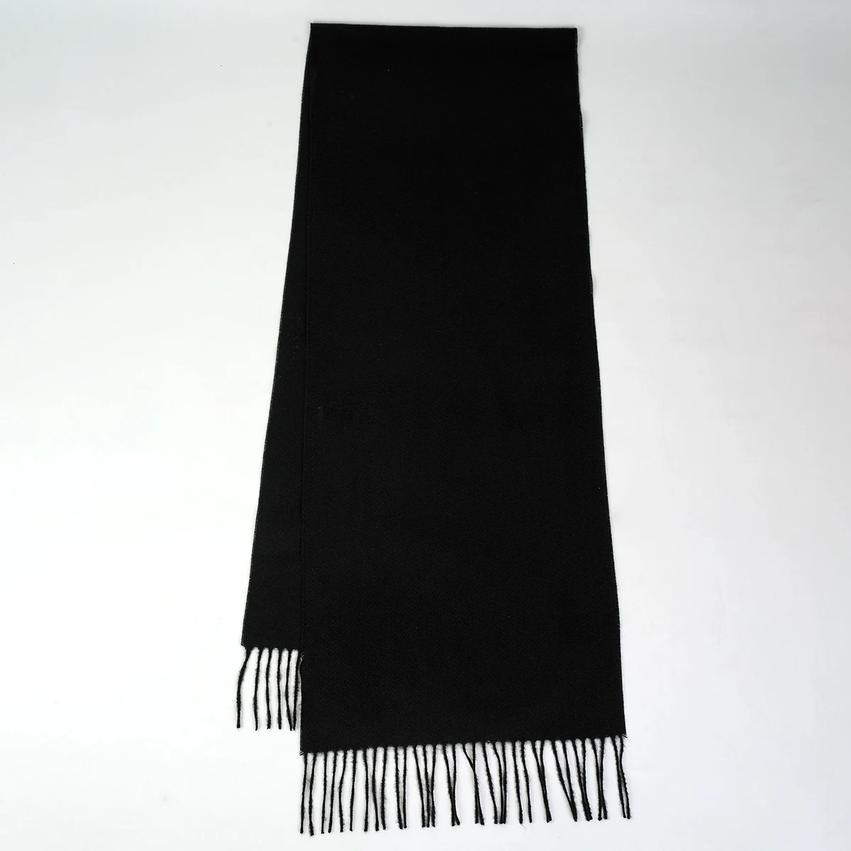 Cashmere solid color scarf for men