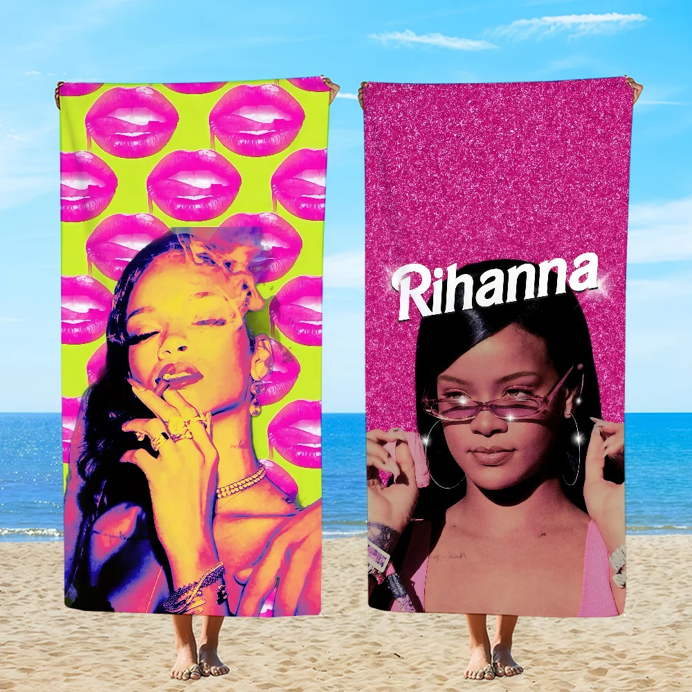 SINGER R-RIHANNAS Towel Beach Oversized Soft Ultra Absorbent Quick Drying Large Pool Travel Camping Bathroom