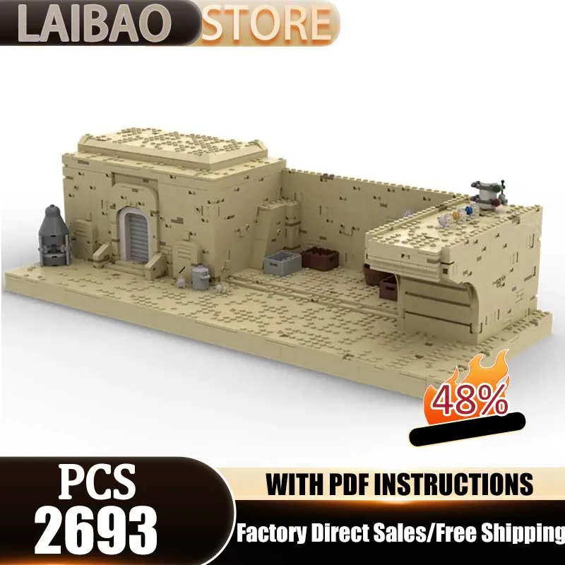 

Popular Star Movie Model Moc Building Blocks Eisley Power Company Model Technology Bricks DIY Assembly Holiday Construstion Toy