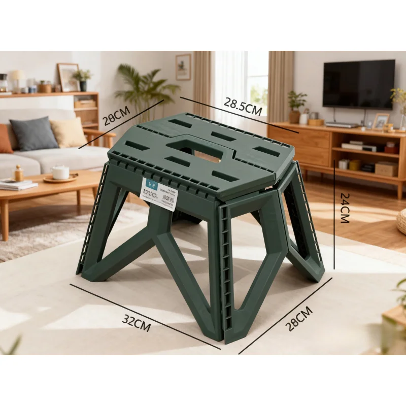 High Load Bearing Portable Folding Stool for Outdoor Camping Fishing Beach