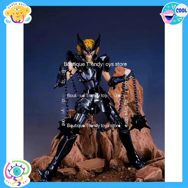 Em estoque modelo cs saint seiya mito pano ex cerberus dante prata cavaleiros do zodíaco anime armadura de metal pvc figura de ação brinquedos