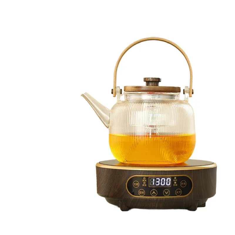 1300W Electric Ceramic Stove Tea Stove Electric Hot Plate Heater Stove 7 Gear Heating Furnace Mini Tea Maker Water Boiler 220V