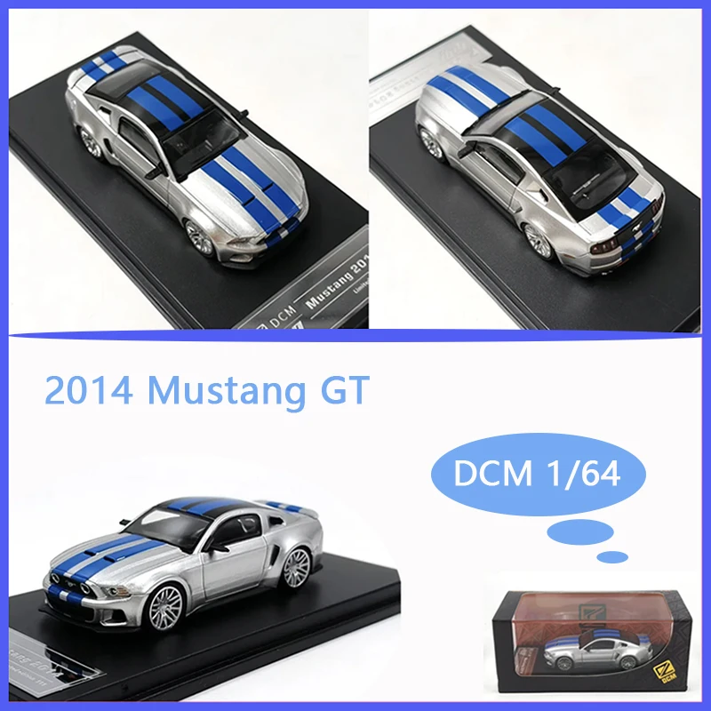 

DCM 1/64 2014 Mustang GT NFS Alloy Car Model Adult Static Collection Decorated Holiday Gifts Toys
