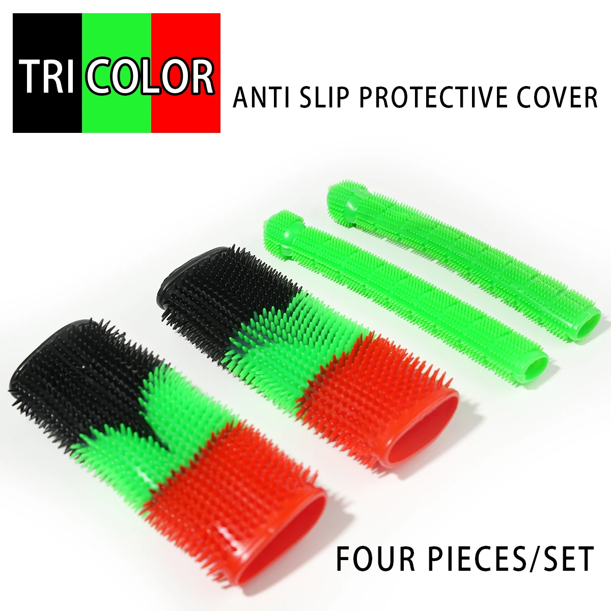 Anti Slip Electric Vehicles Handlebar Cover Round Handlebar Grip  Sleeve Summer Moto Rubber Sleeve for Inner Diameter 3.5cm Grip