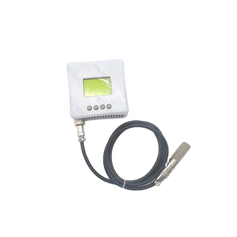 VTH200-T RS485 Sensirion Chip SHT20/SHT30 Capacitance Wall Mount Temperature Humidity Sensor Display 4-20mA Customizable