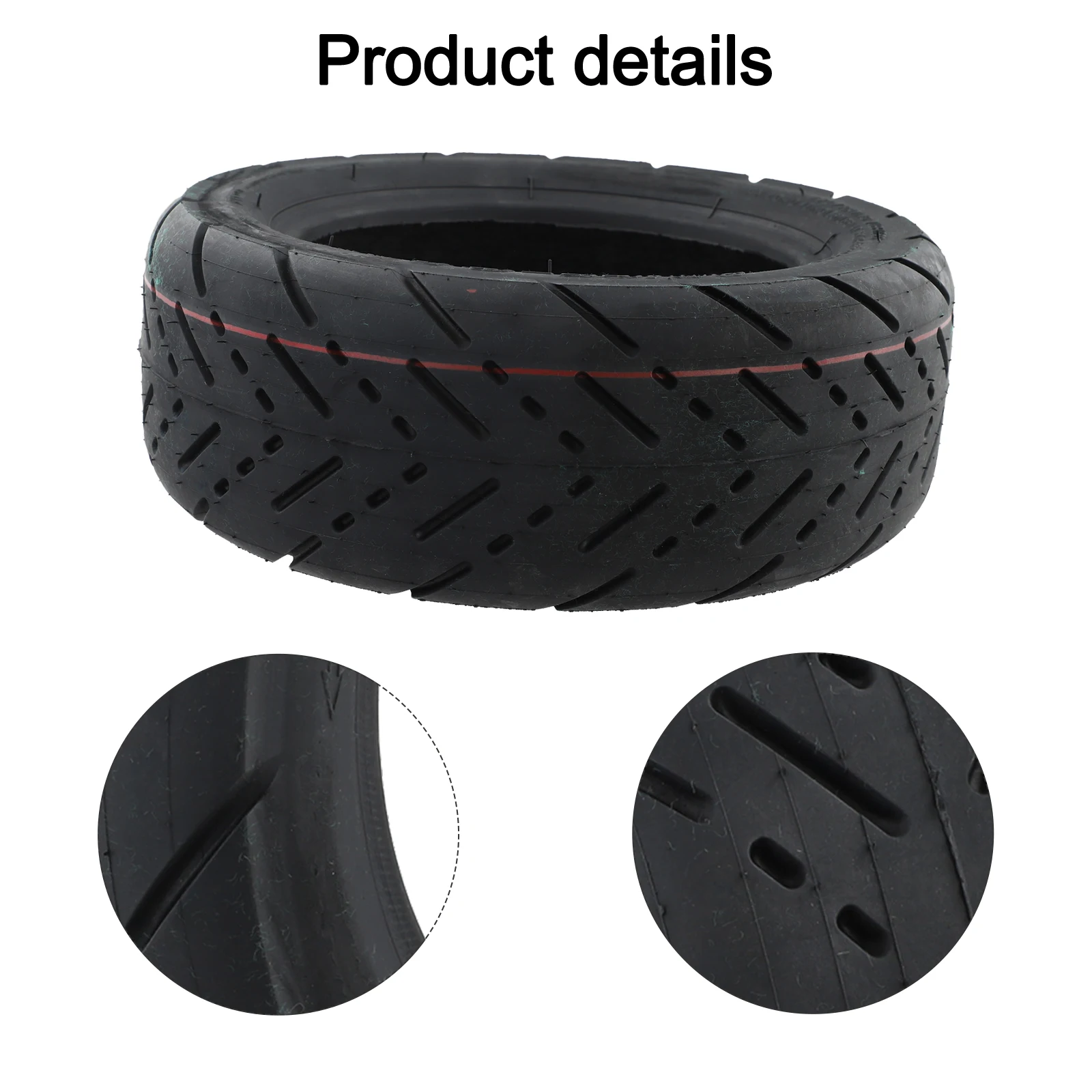 11 inch 90/65-6.5 Tubeless Tyre Designed to Fit For Zero 11X Scooter and For Dualtron Scooter Models Requiring This Tire Profile
