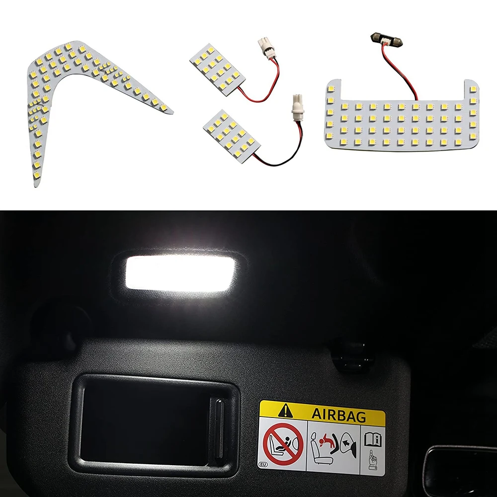 LED Car Roof Interior Light Reading Cabin Map Lamp Bulbs Kit for Toyota C-HR NGX50 ZYX10