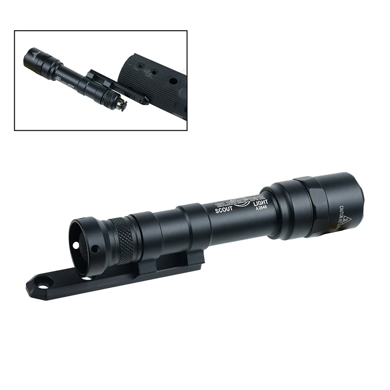 Surefire Tactical M600 M300 Airsoft Flashlight Scout Light Lite Switch Lamp LED Outdoor Game Toy Lamp view 4