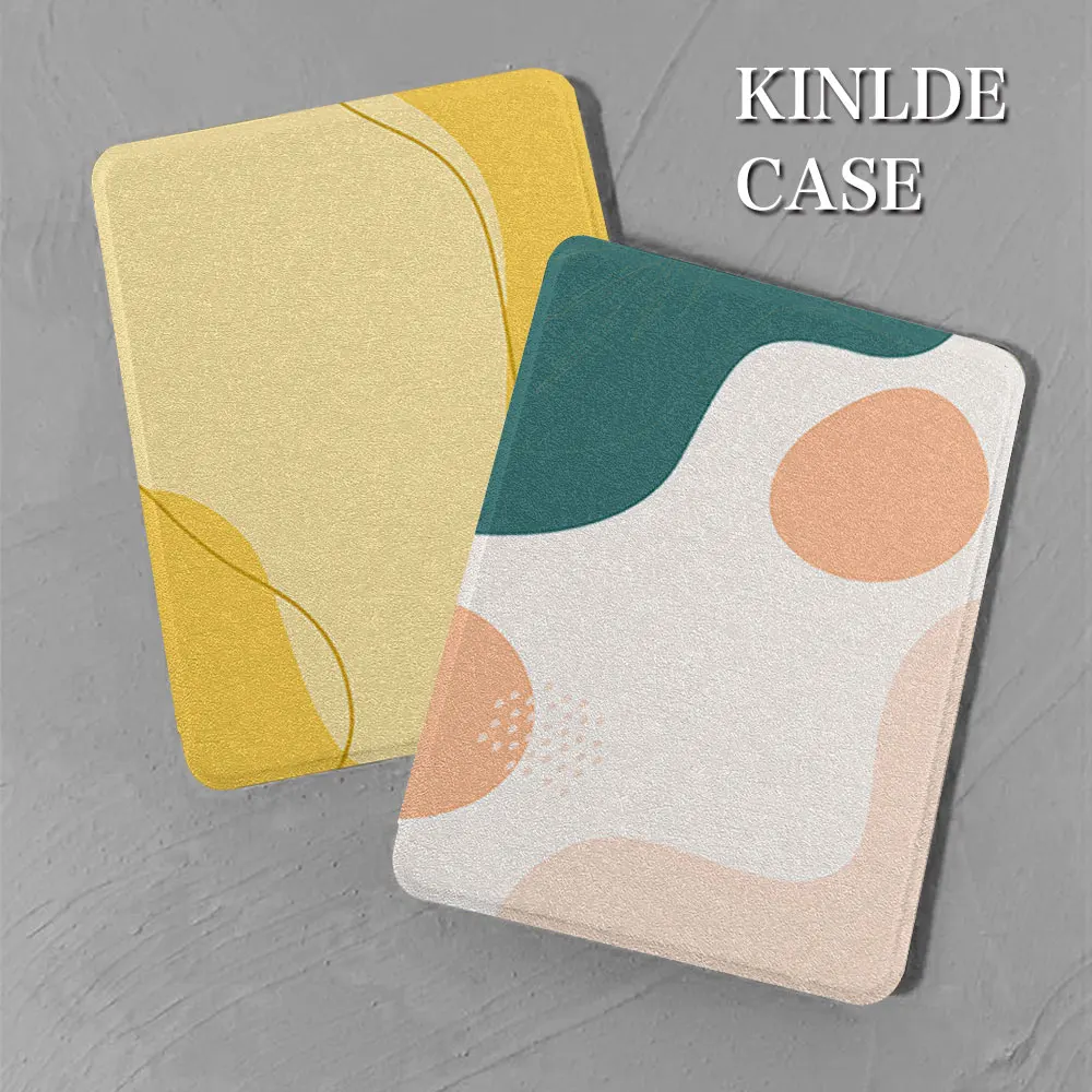 

kindle case 2022kindle 11th 10th 9th generation Oasis 2 3 funda 2021 paperwhite1th 2th 3th TPU leather case silicone material