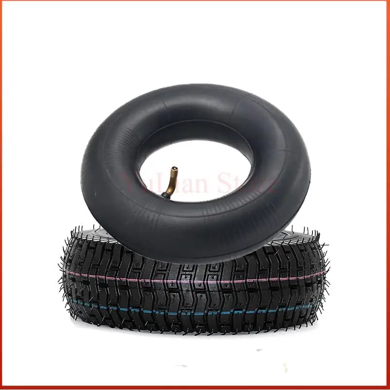 

Толстые и прочные бутилкаучуковые шины 10 дюймов 4.10/3.50-4, надувные, с внутренней и внешней камерами, подходят для скутеров.