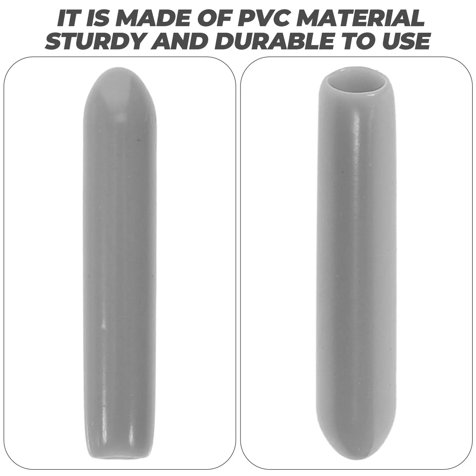 150pcs Protection Cap Shelf Shelf Tip Cover Caps Rack Tip Cover Round Tube Bolt Caps Non Slip Universal Prong Rack