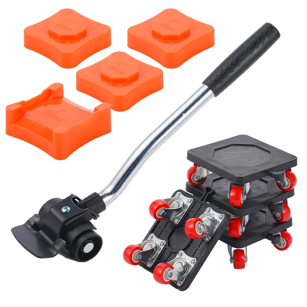 500KG Heavy Duty Furniture Lifter Transport Mover Sliders Furniture Roller Furniture Dolly Labor-Saving Furniture Mover Tools