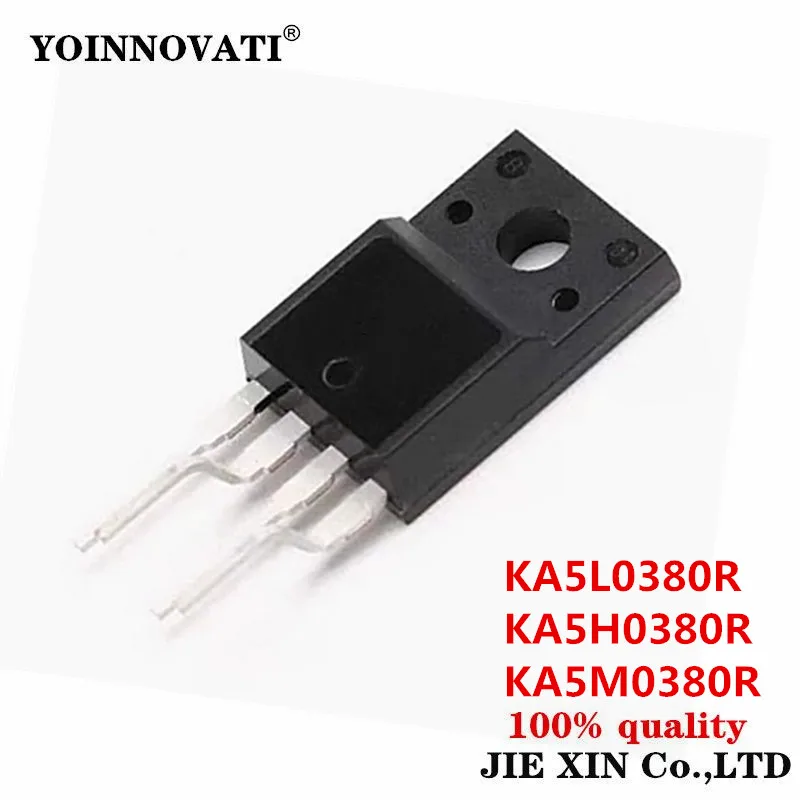 5Pcs 100% New 5L0380R KA5L0380R KA5H0380R 5H0380R KA5M0380R 220 moduleF-4 LCD Power Management Module Chip