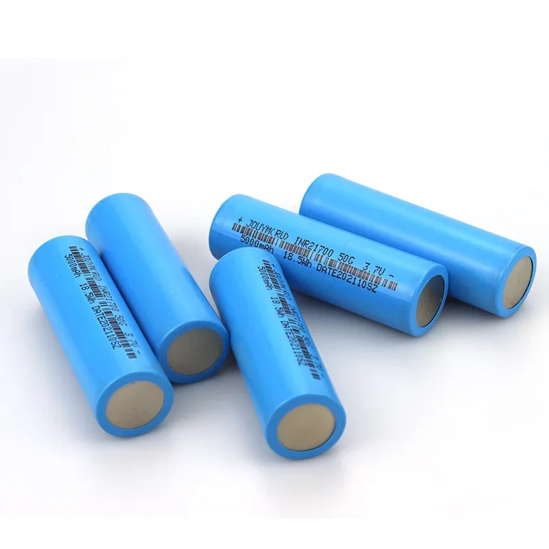 100% Original 21700 Battery 3.7V  21700 5000mAh High Rate Discharge Cell 50GRechargeable Lithium Batteries