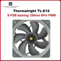 Ventilador TL-E12 120mm PWM S-FDB – Silencioso 1500RPM para PC