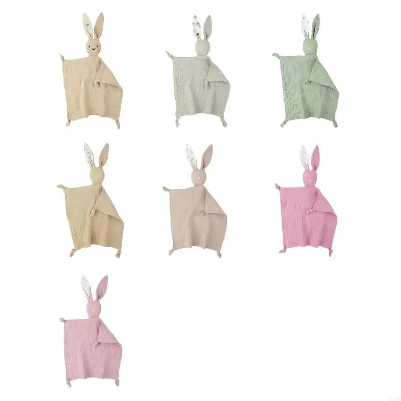 

N1HB Skin Friendly Cotton Baby Soothing Towel Newborns Comforter Soft for Toddlers