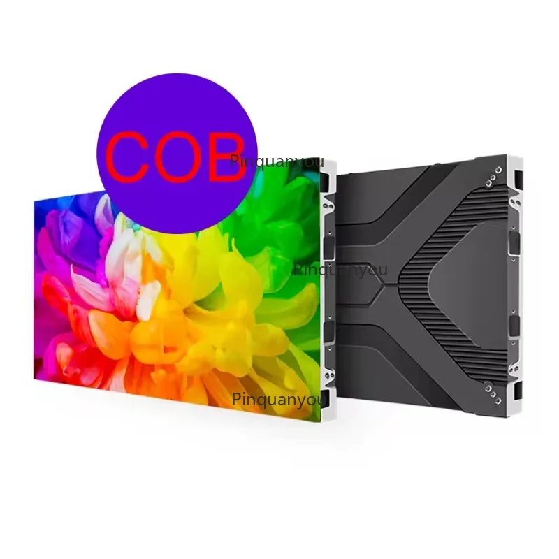 Small Pixel High-end LED Screen P0.93 P1.25 P1.56 600*337.5 COB Technology RGB LED Panel IP54 16:9 Golden Ratio LED Display