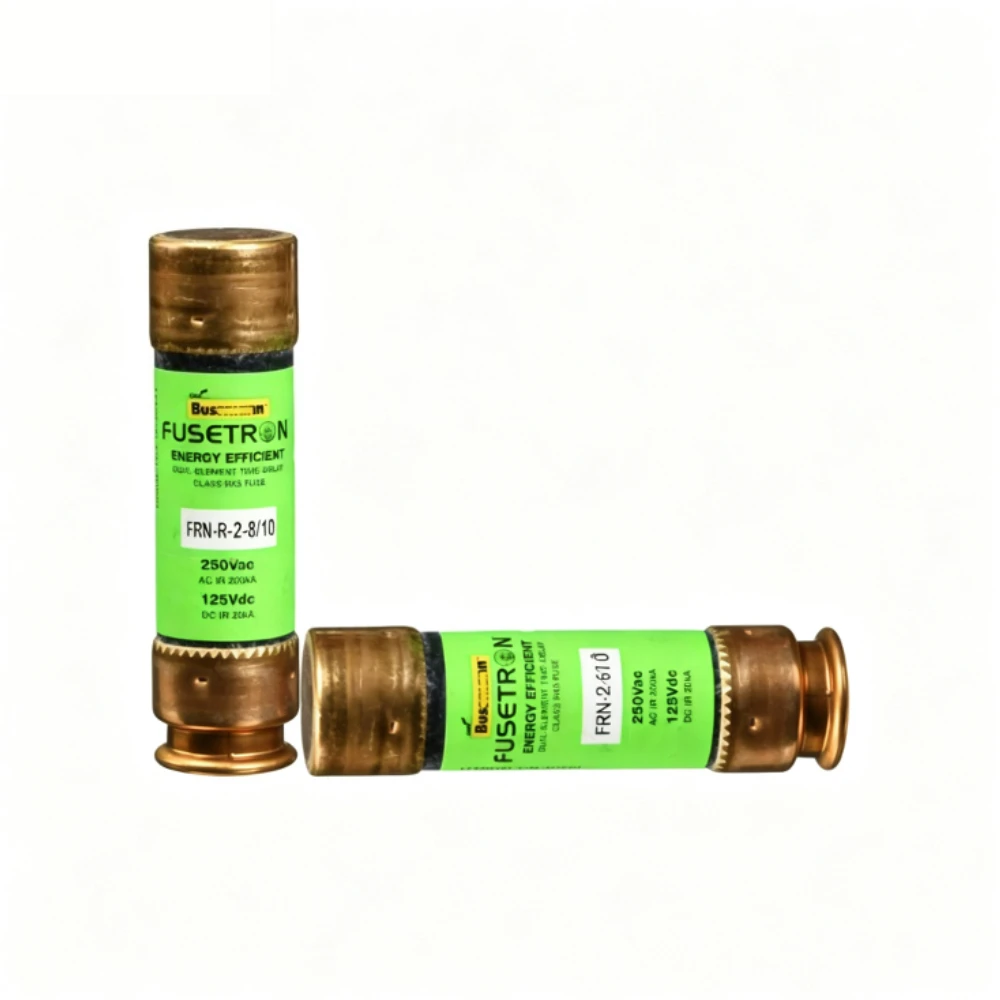 10PCS FRN-R-2-8/10 RK5 Time-Delay Current Limiting Fuse 2.8A 250VAC Dual Element Cartridge Fuse for Circuit Protection
