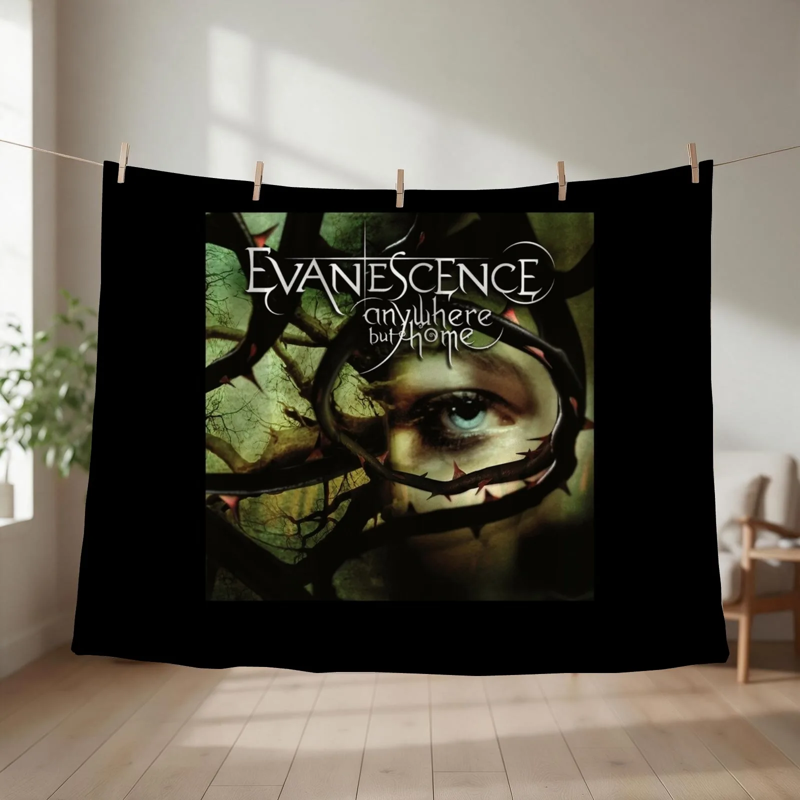 Evanescence Rock band Throw Blanket wednesday Bed Weighted For Baby Blankets