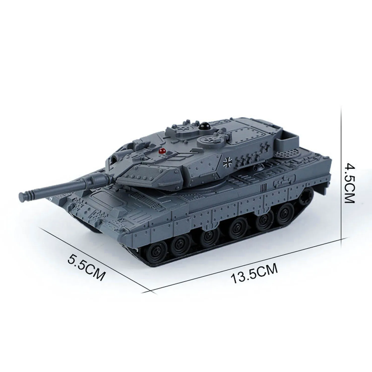 RC Mini Tank RTR Zdalnie sterowany czołg bojowy Zabawka Obróć wieżyczkę System na podczerwień Model czołgu Zabawka dla dzieci Prezent