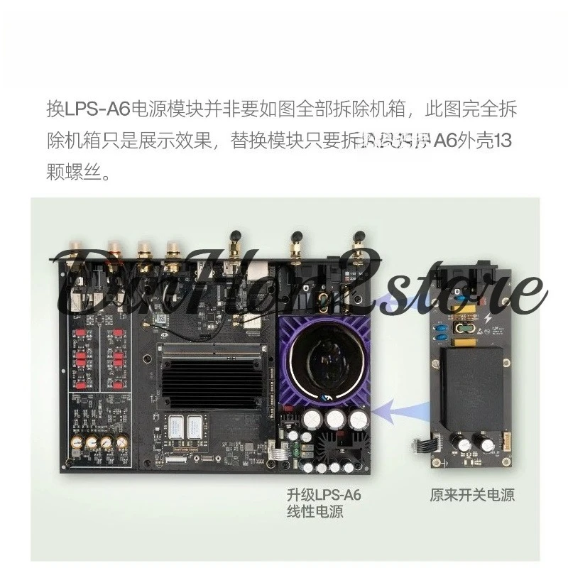 For A6 Master A8 Digital Broadcast Upgrade Linear Power Board Special Filter Module Non-destructive Installation