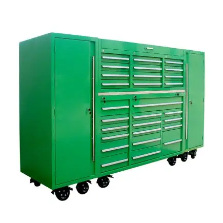 Rolling Tool Box Set Cabinet Garage Metal Tool Trolley Workshop Storage