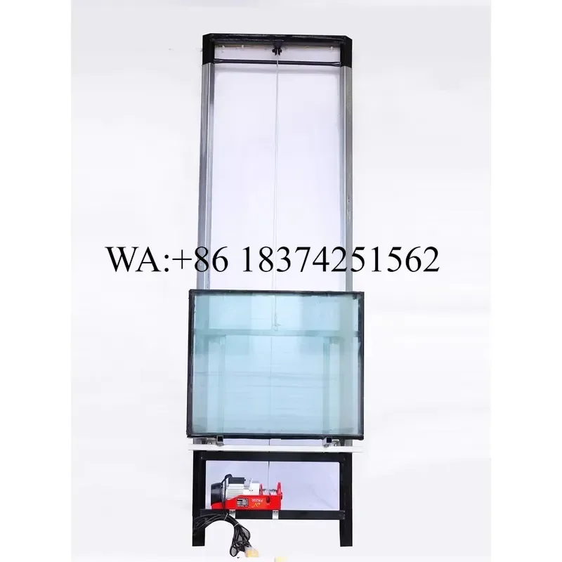 Wmwmnu for Automatic Control Steel Ladder Solar Panel Lifter Cargo Elevator Lift New Wire Rope Sling for Home Use
