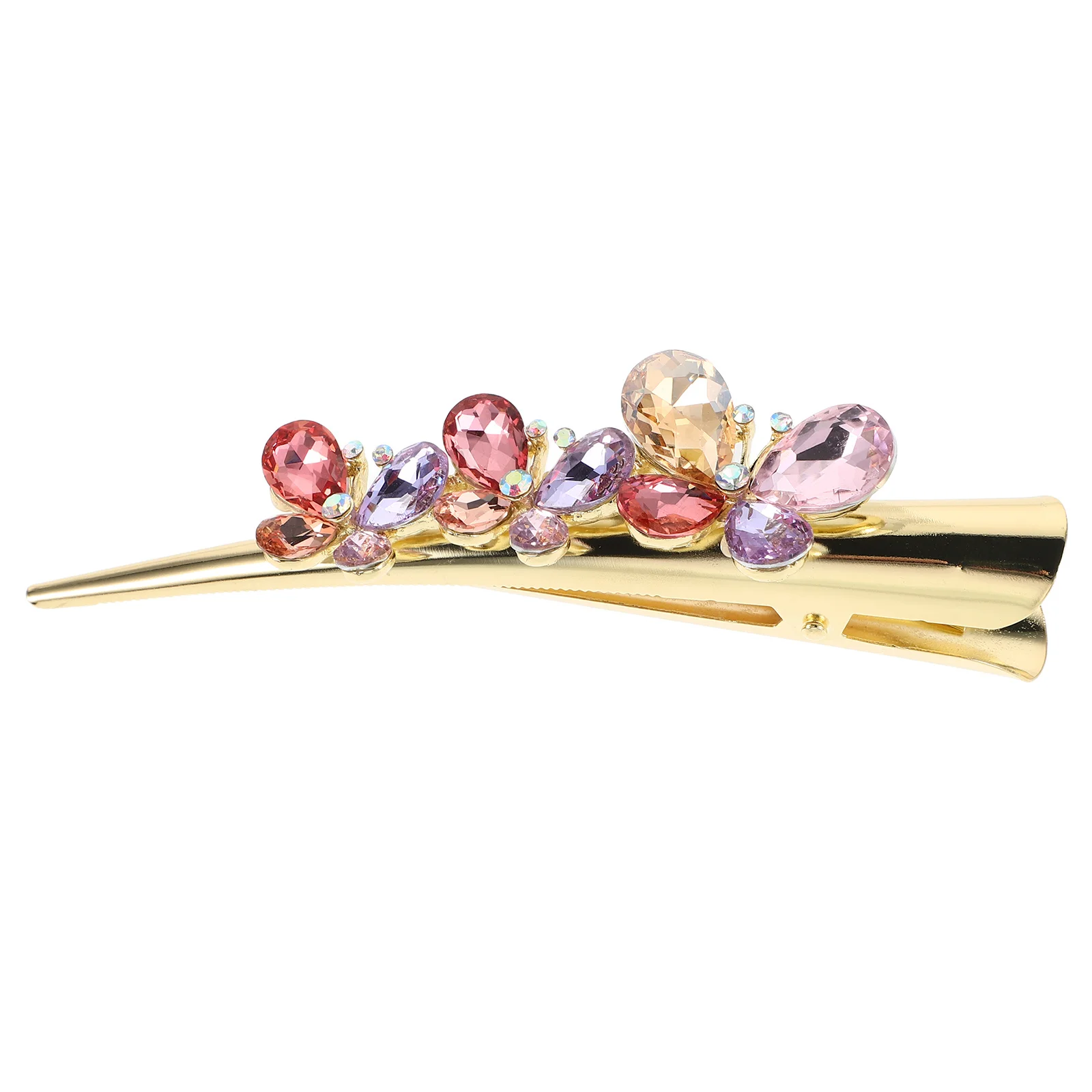 

Sparkly Rhinestone Butterfly Alligator Hair Clip for Women Girls Thick Thin Hair Secure Hold Fashion Barrette Styling Accessory