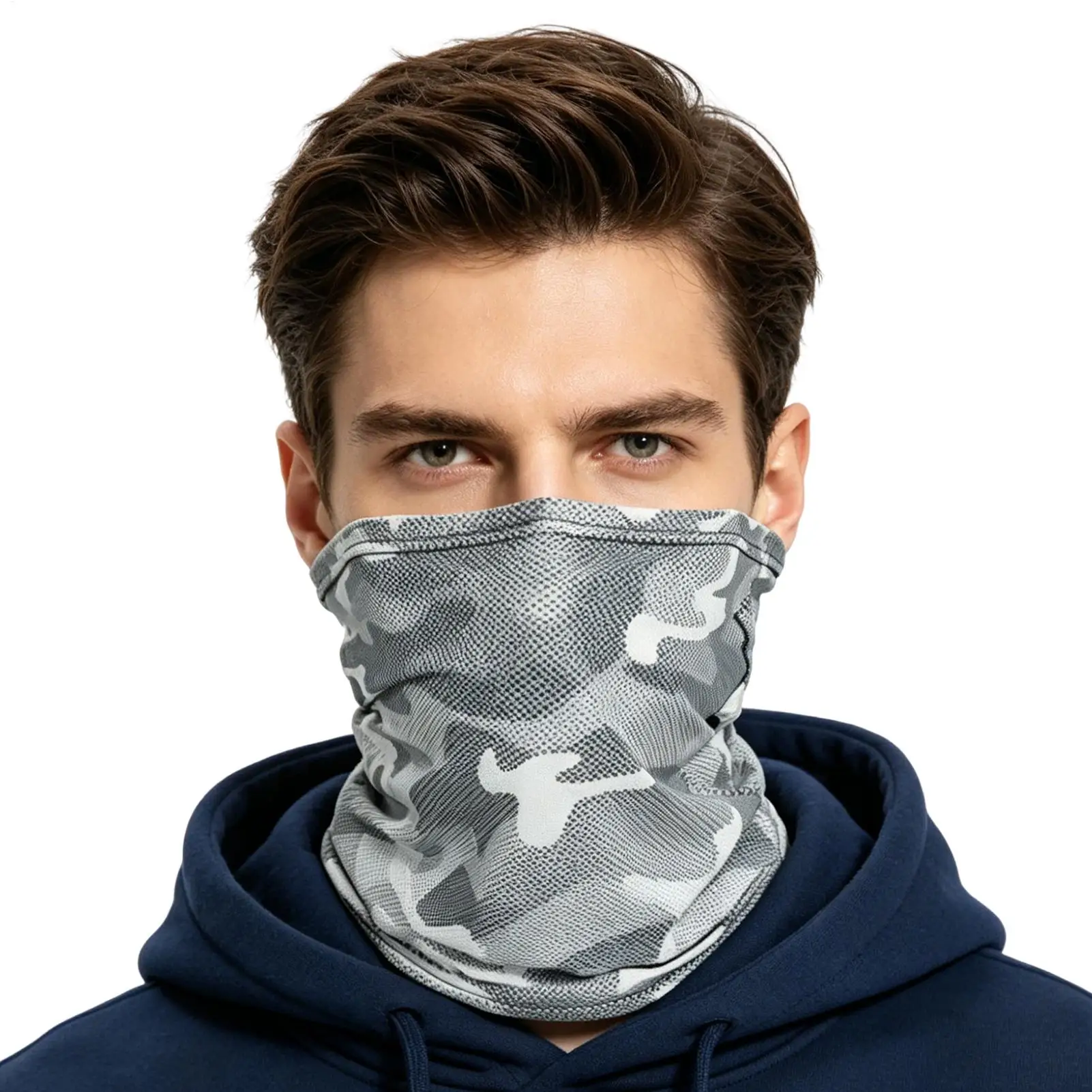 Sun Protection Masque Breathable Cooling Sensation Face Cover Face Masque for Outdoor Men Cycling Hiking Climbing Traveling