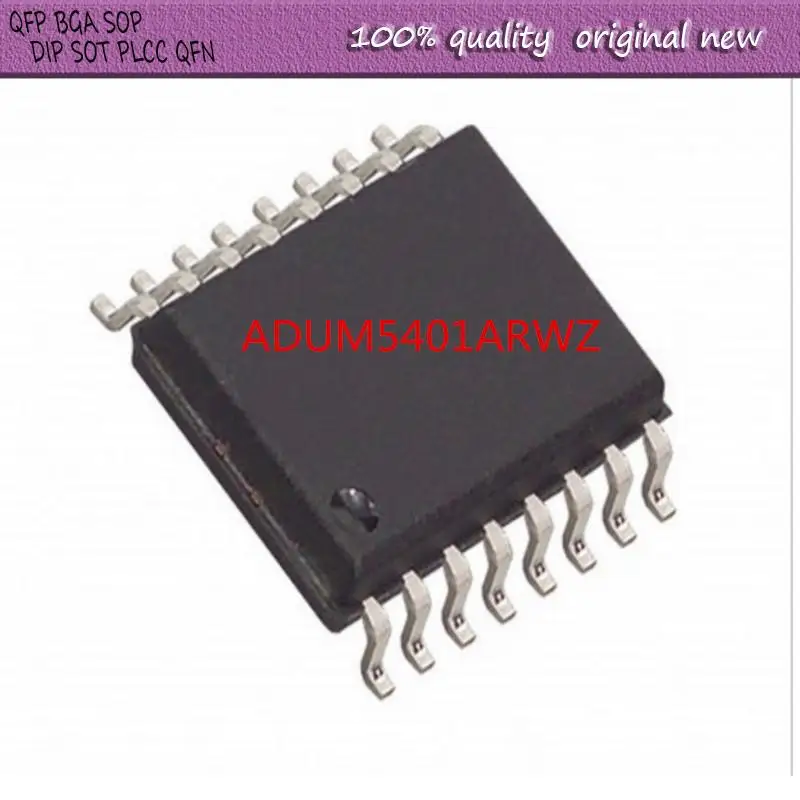 NEW  2PCS/Lot  ADUM5401ARWZ  ADUM5401ARW  ADUM5401  SOP-16