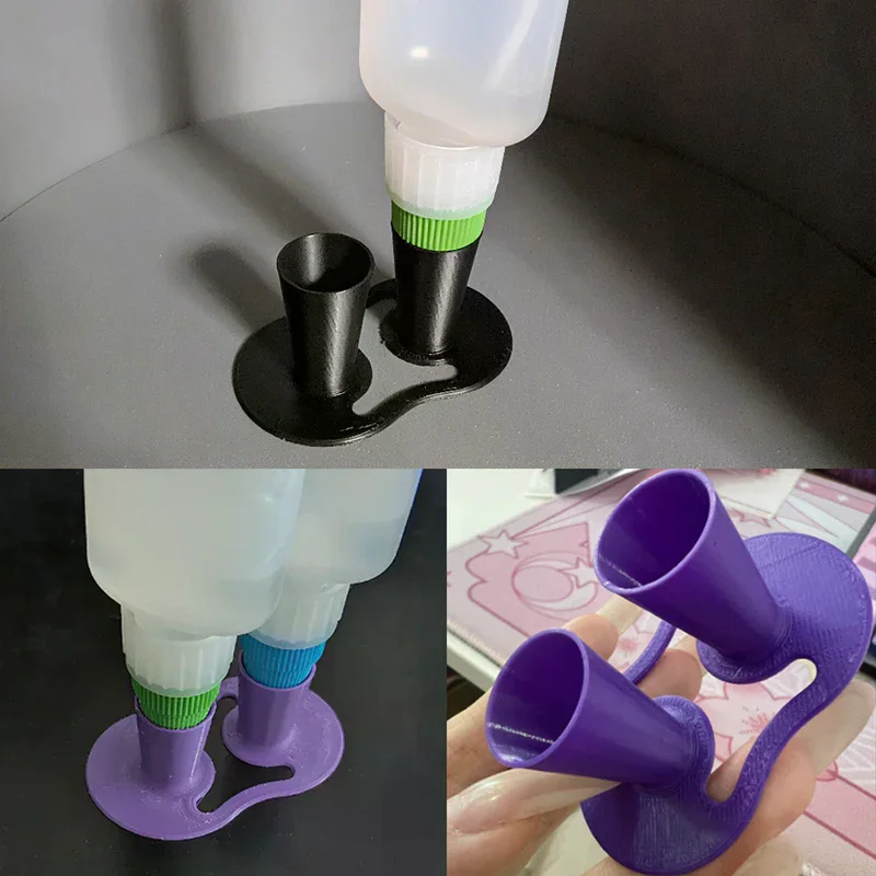

Inverted Glue Bottle Stand Holder Non-slip Base Office And Home Storage Unit For Glue Bottles Drip-free Stain-proof Design Tool