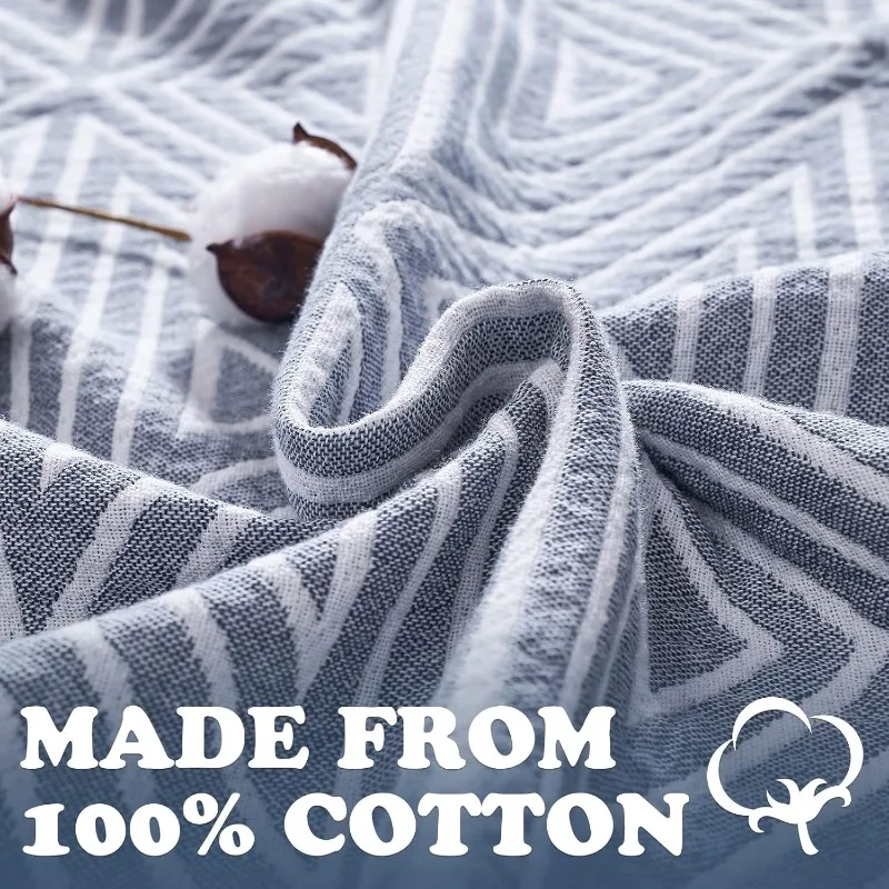 Cotton Four Layer Yarn Breathable Towel Is A Must-have Blanket for Air-conditioned Rooms Office Nap Sofa Multifunctional Blanket