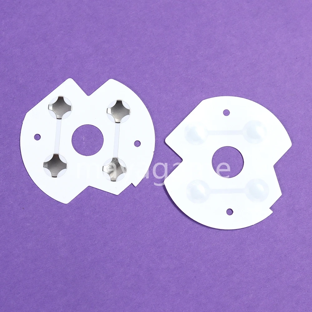 50 قطعة لوحدة تحكم Xbox One S عبر مفتاح D-وسادة معدنية لوحة دارات مطبوعة أزرار ملصق غشاء موصل