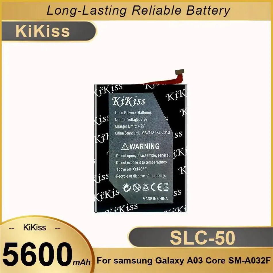 

For Samsung Galaxy A03 Core SM-A032F Premium Replacement 5600Mah Slc-50 High Performance Mobile Phone Battery