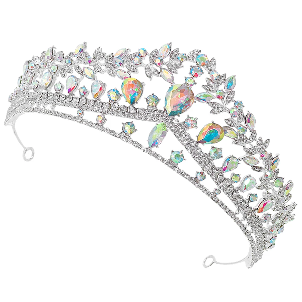 

Crown Hair Accessory Bridal Accessories Wedding Birthday Women Headpiece Bachelorette Bride Rhinestone Zinc Alloy Lightweight