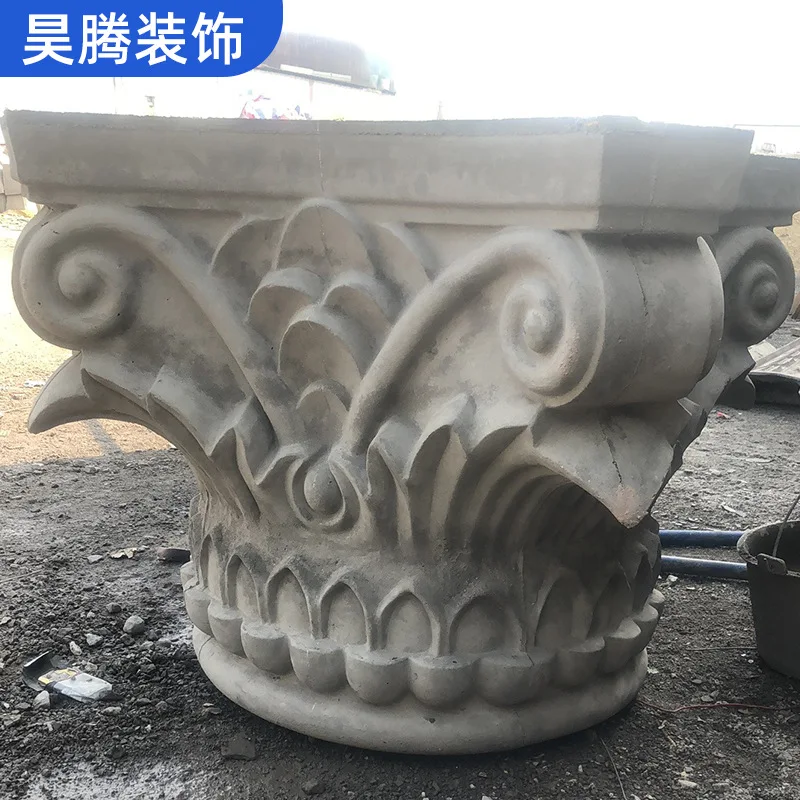 GRC decorative components exterior wall decorative lines cornice decoration materials foam exterior wall glass fiber cement prod