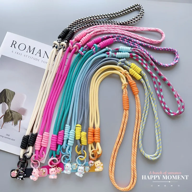 

Ремешок для мобильного телефона, боковой корпус через плечо, многофункциональный ремешок, милый кулон, цепочка с защитой от потери для камеры для iPhone 17 16