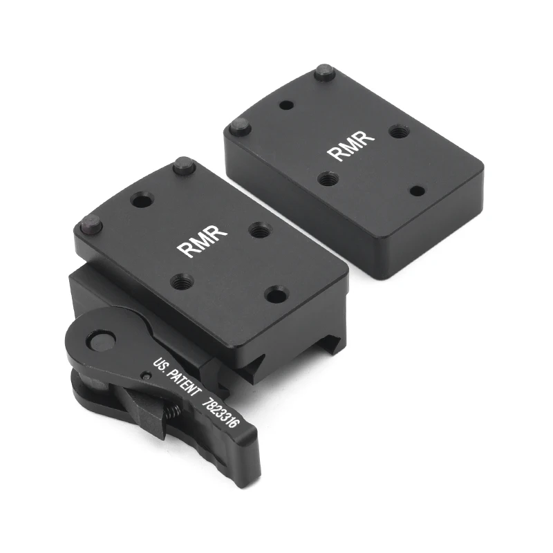

Тактический прицел с ЧПУ RM Mini Red Dot с направляющей пластиной QD Auto Lock