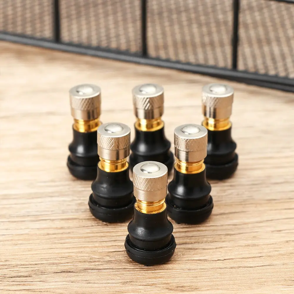 5pcs Multistyles Electric Scooter Tubeless Valve 22/24/28/32mm Black Wheel Gas Valve Balance Bike Valve for Xiaomi M365