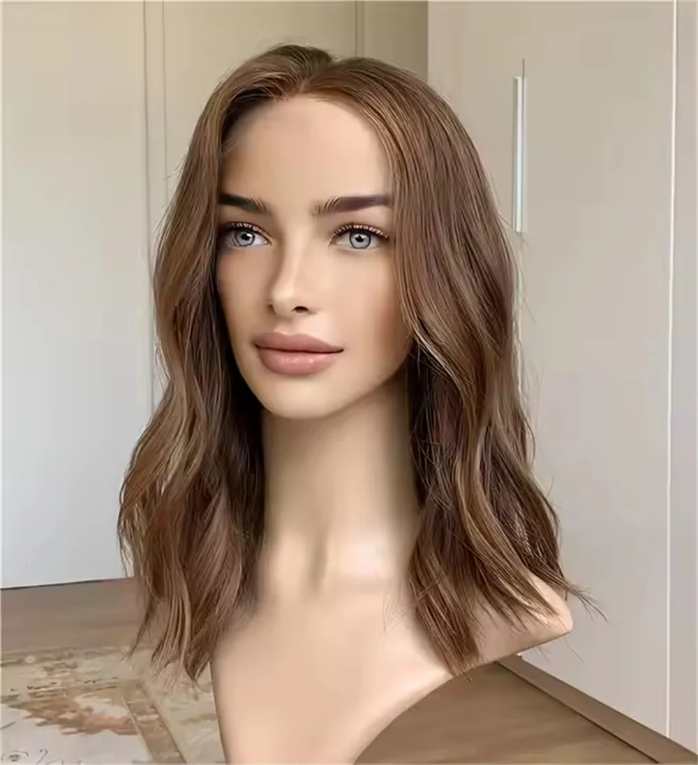 Premium Fibre Lace Front Jewish Wig 14