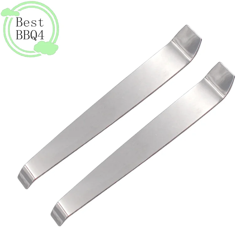 

BBQ4 Stainless Steel Scraper Set Ultra Sharp Scrapers Remove Residue From Steel Aluminum And More Ends Offer Extra Leverage