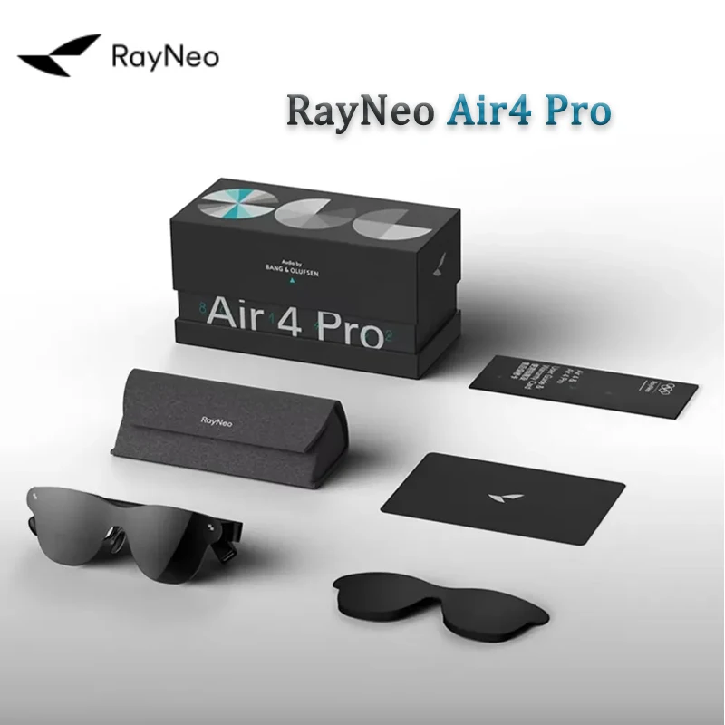 

Rayneo Air 4 Pro Smart AR-очки 3G с голосовым управлением IPX-5, водонепроницаемые, 4K, видеозахват, крепление на голову, XR, поддержка DP, соглашение