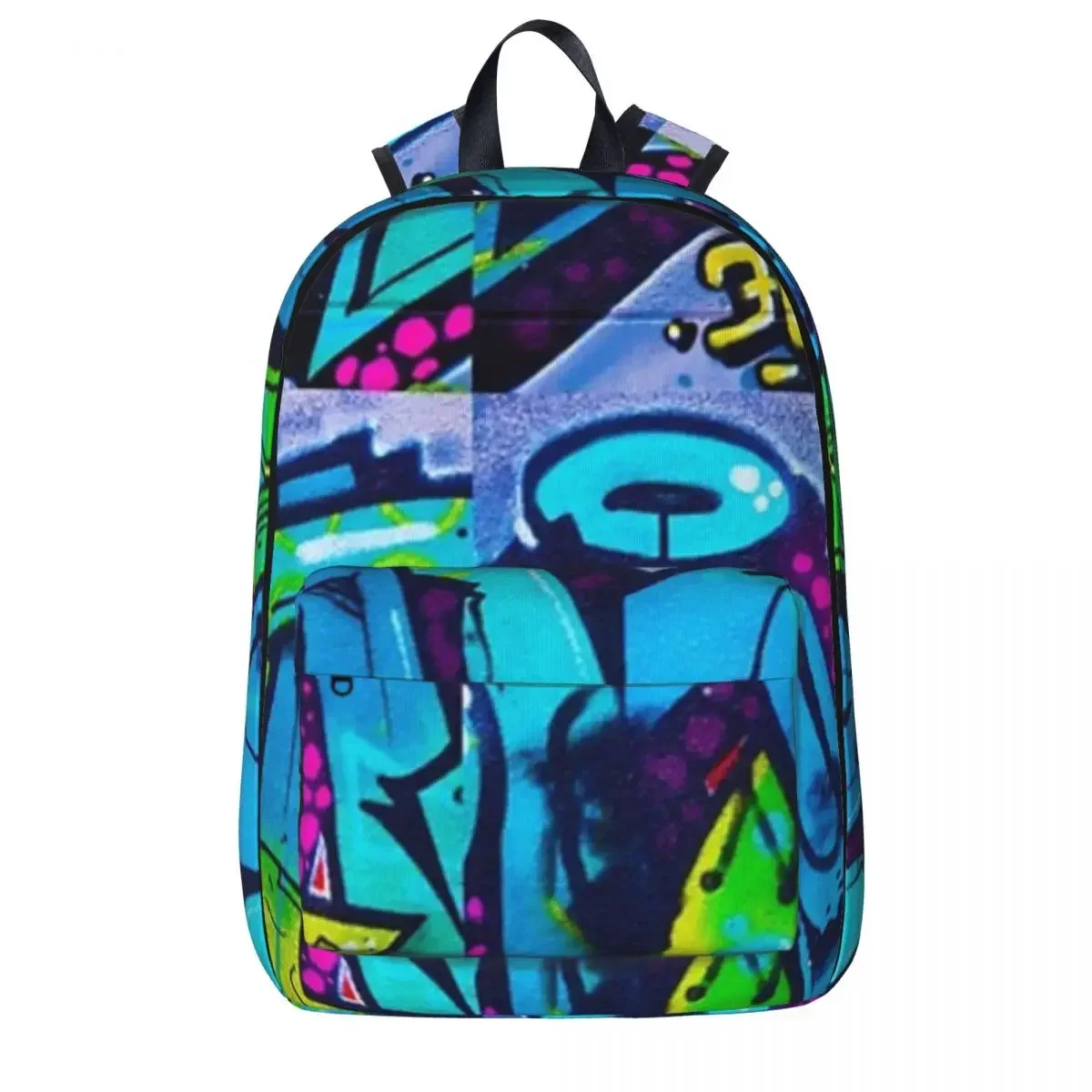 Street Art Woman Backpacks Boys Girls Bookbag Waterproof Children School Bags Portability Travel Rucksack Shoulder Bag